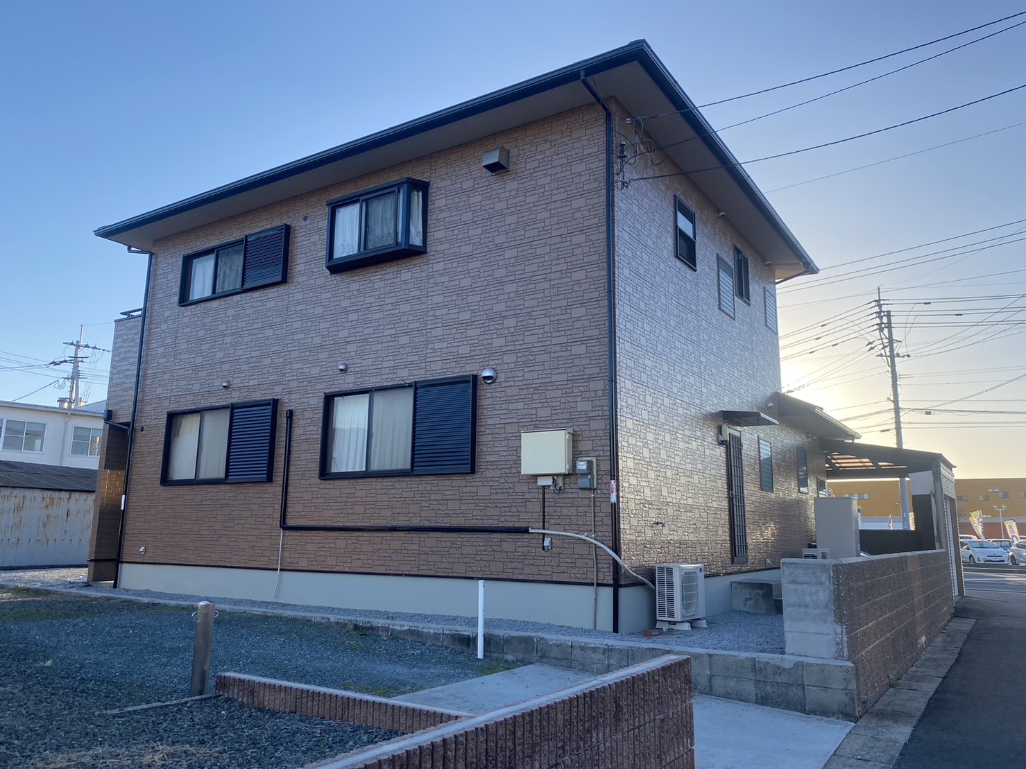 佐賀県佐賀市 金属サイディング【フッ素3回塗り】金属屋根【フッ素3回塗り】面積【外壁169㎡屋根77㎡】